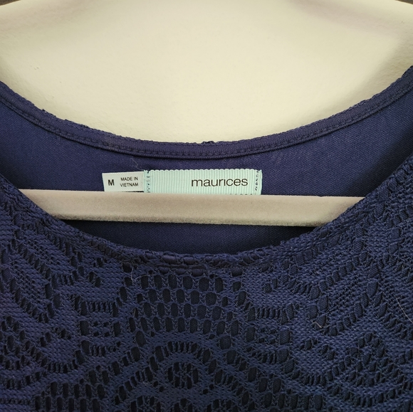 Blue Lace Dress - Picture 4 of 6